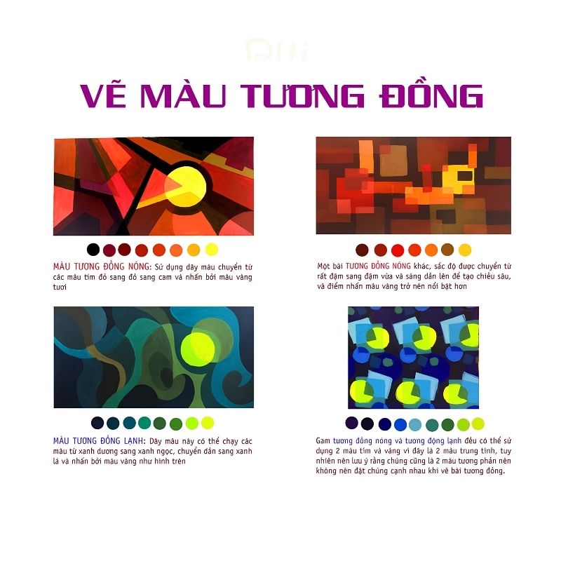 Vẽ màu tương đồng