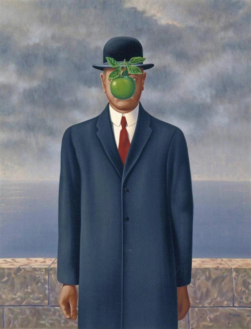 The Son of Man của René Magritte