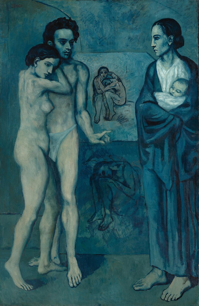 Top 14 bức tranh Picasso nổi tiếng và đắt giá nhất hiện nay 22 La Vie (1903)