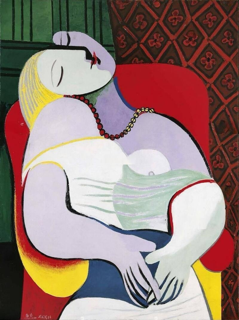 Top 14 bức tranh Picasso nổi tiếng và đắt giá nhất hiện nay 3 Le Rêve (Giấc mơ)