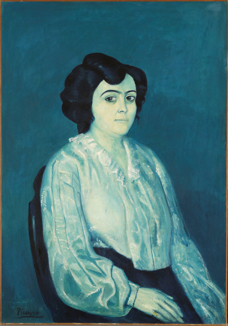Top 14 bức tranh Picasso nổi tiếng và đắt giá nhất hiện nay 24 Thời kỳ Xanh (Blue Period), 1901 - 1904