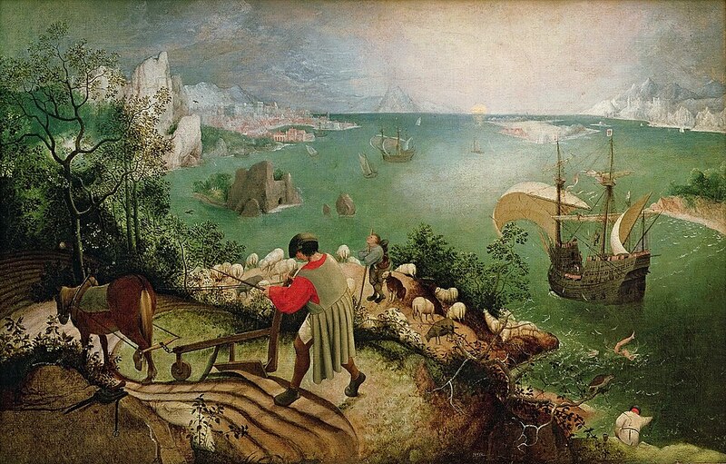 Landscape With The Fall Of Icarus (Phong cảnh khi Icarus rơi)