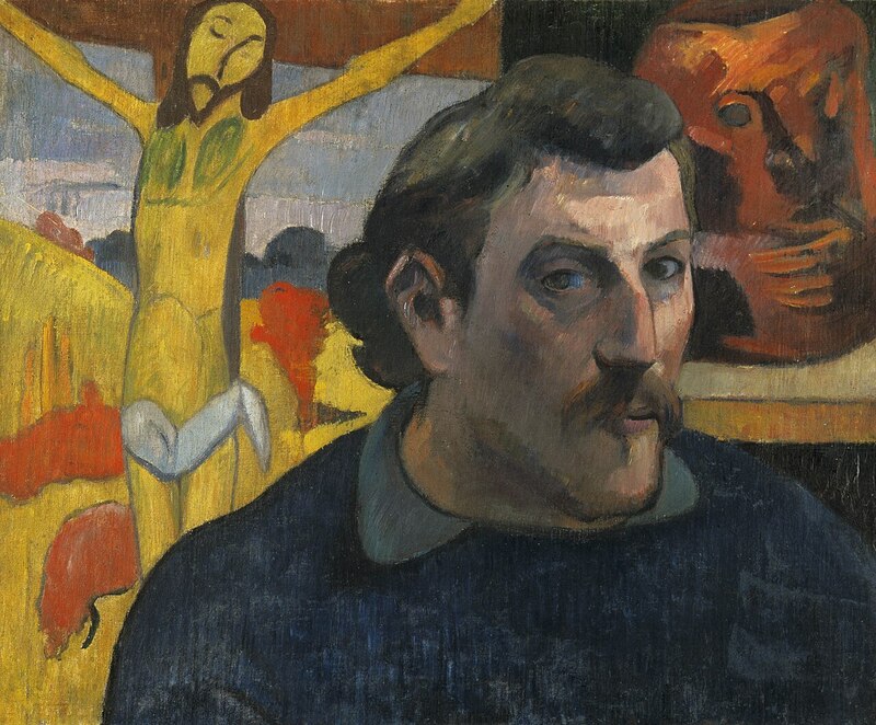 Bức tranh Chân dung tự họa với Chúa Phê-rô vàng (Self-Portrait with the Yellow Christ)