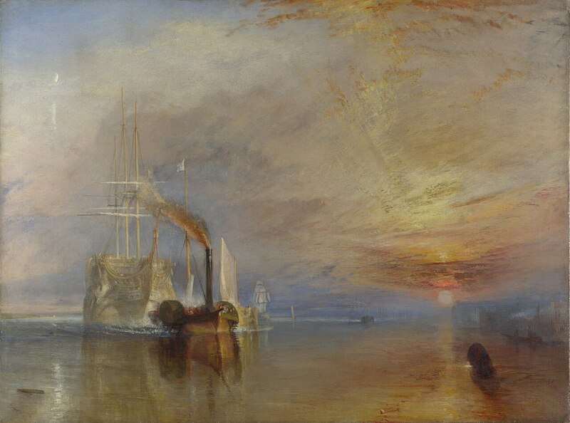 Tác phẩm nổi tiếng "The Fighting Temeraire"