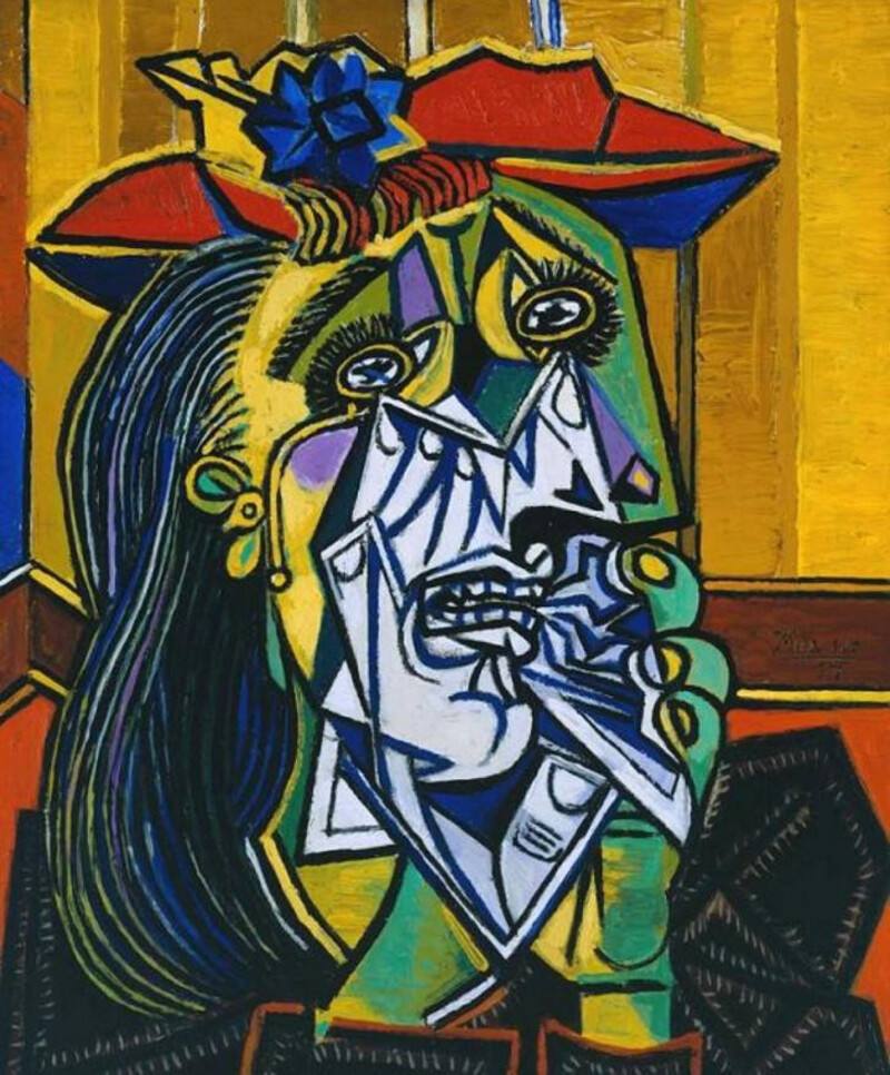 Top 14 bức tranh Picasso nổi tiếng và đắt giá nhất hiện nay 19 The Weeping Woman (1937)