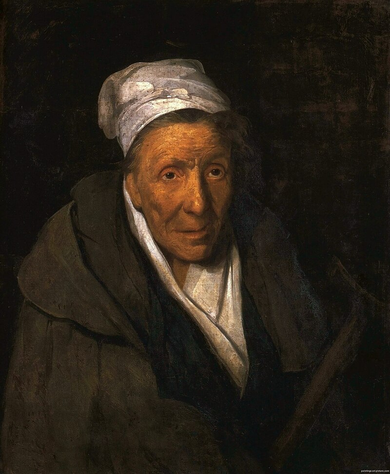 The Woman with a Gambling Mania của Théodore Géricault, 1819