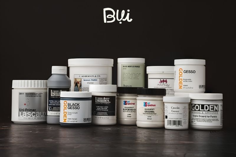Gesso là gì? Công dụng và cách dùng lớp gesso khi vẽ tranh 4 Các loại gesso