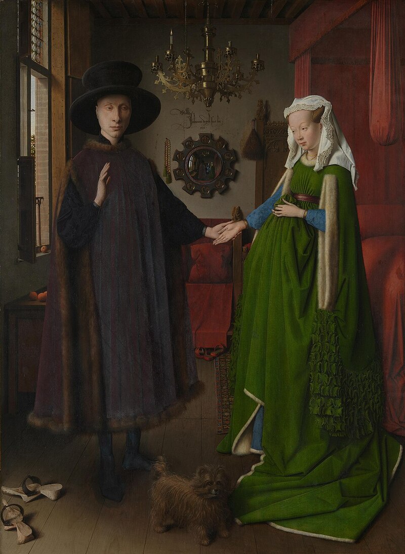 The Arnolfini Portrait của Jan van Eyck