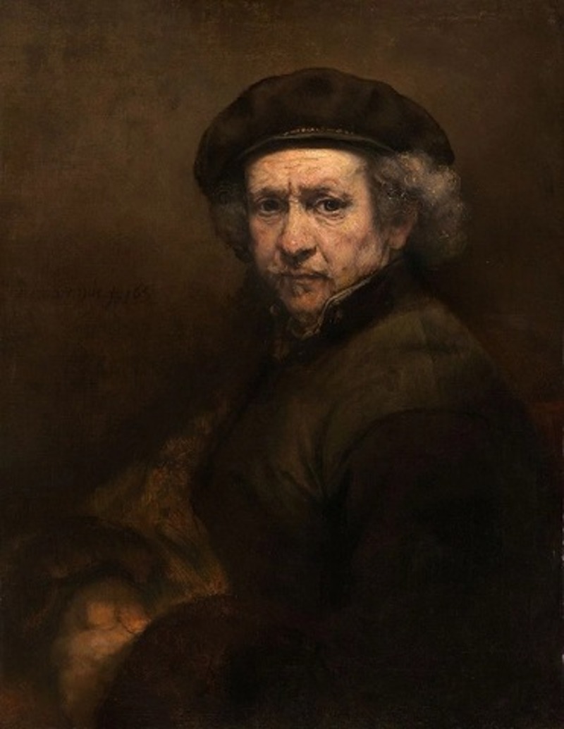 Chân dung tự họa (Self-Portrait) năm 1659 của danh họa người Hà Lan Rembrandt van Rijn