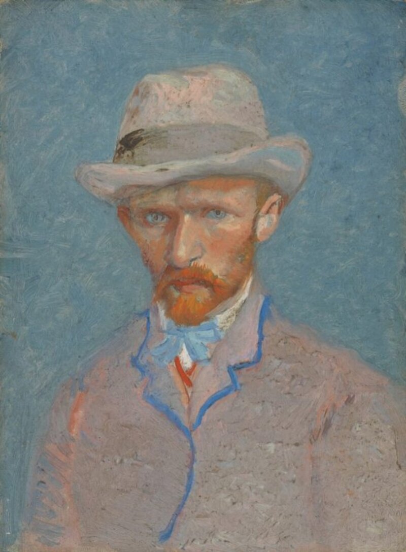 Chân dung tự họa Van Gogh: Hành trình 36 bức tranh đi tìm chính mình 3 Chân dung tự họa mùa hè 1887 (Self-Portrait, Summer 1887)
