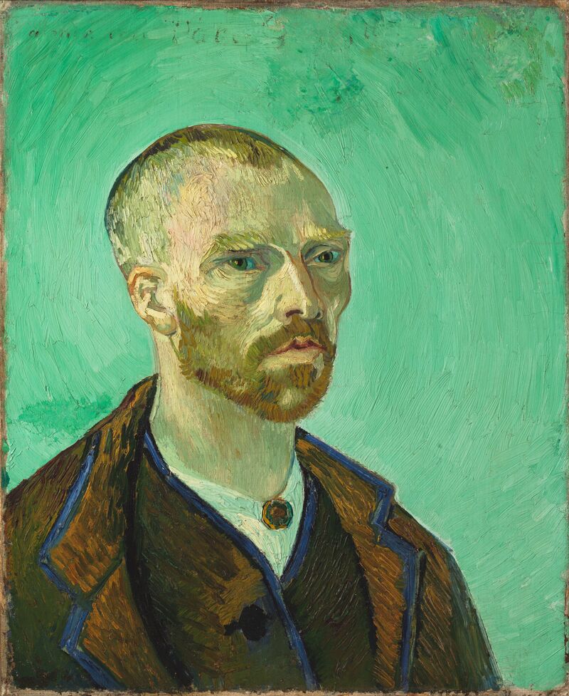 Chân dung tự họa Van Gogh: Hành trình 36 bức tranh đi tìm chính mình 6 Chân dung tự họa dành tặng Paul Gauguin 1888 (Self-Portrait Dedicated to Paul Gauguin)