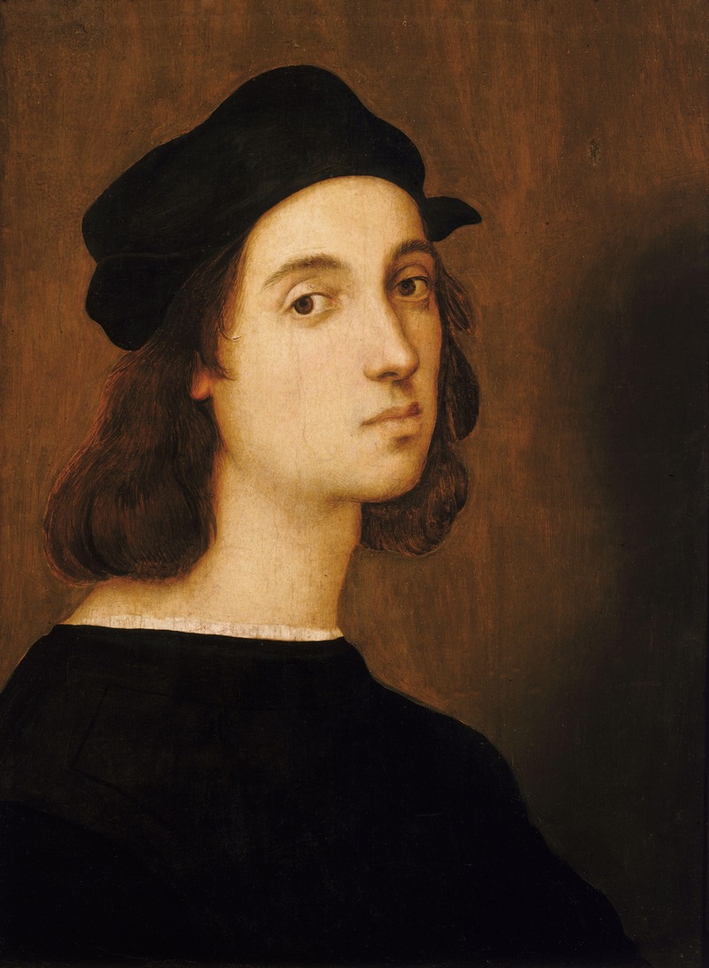 Bức Chân dung tự họa (Self-Portrait) của danh họa thời Phục hưng người Ý Raffaello Sanzio (Raphael)