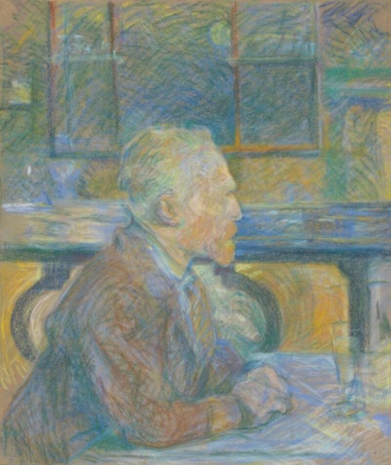 Chân dung tự họa Van Gogh: Hành trình 36 bức tranh đi tìm chính mình 13 Bức chân dung do Henri de Toulouse-Lautrec vẽ (1887)