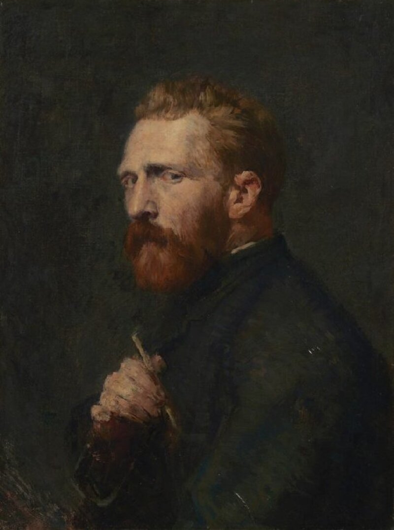 Chân dung tự họa Van Gogh: Hành trình 36 bức tranh đi tìm chính mình 12 Bức chân dung do John Peter Russell vẽ (1886)