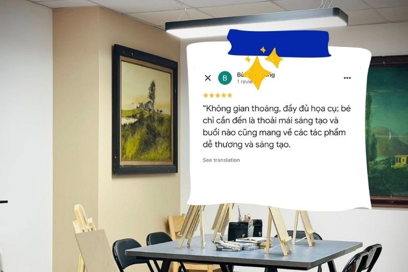 Đánh giá của học viên về Mỹ Thuật Bụi
