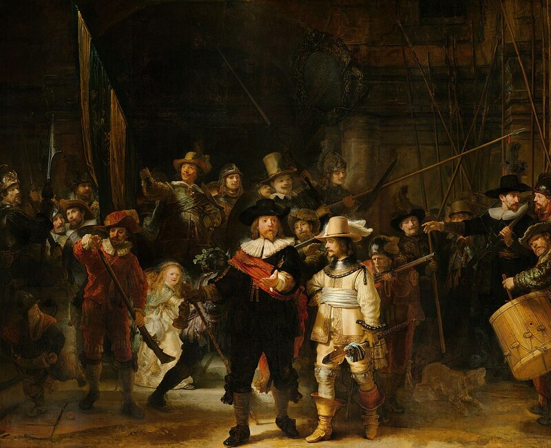 The Night Watch (Đội tuần đêm) của Rembrandt
