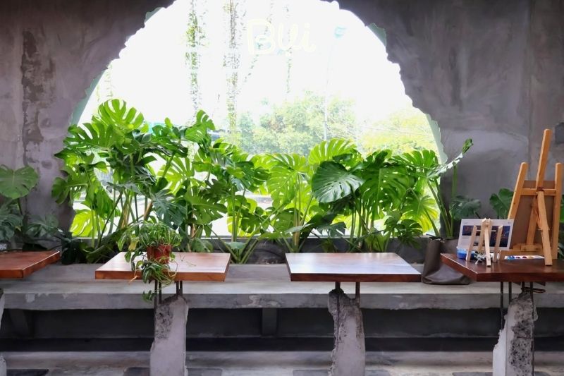 Không gian lớp học vẽ chì tại Bụi thoải mái, đầy đủ tiện nghi