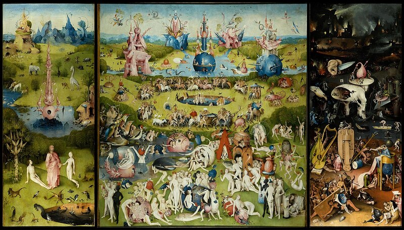 The Garden of Earthly Delights (Khu vườn lạc thú trần tục) của Hieronymus Bosch