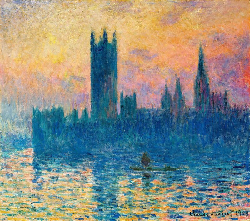 Loạt tranh The Houses of Parliament (1900 - 1905)