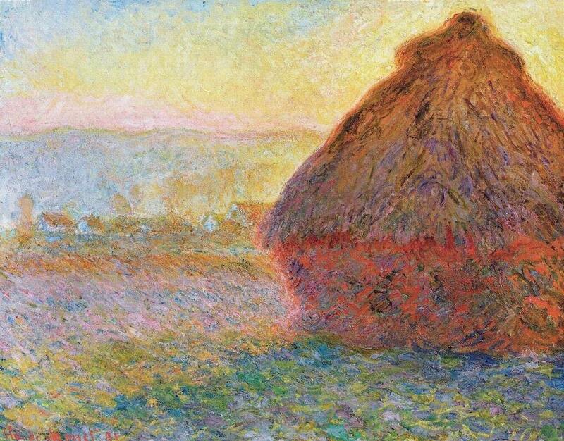 Loạt tranh "Đống rơm" (Haystacks / Meules) (1890 - 1891)