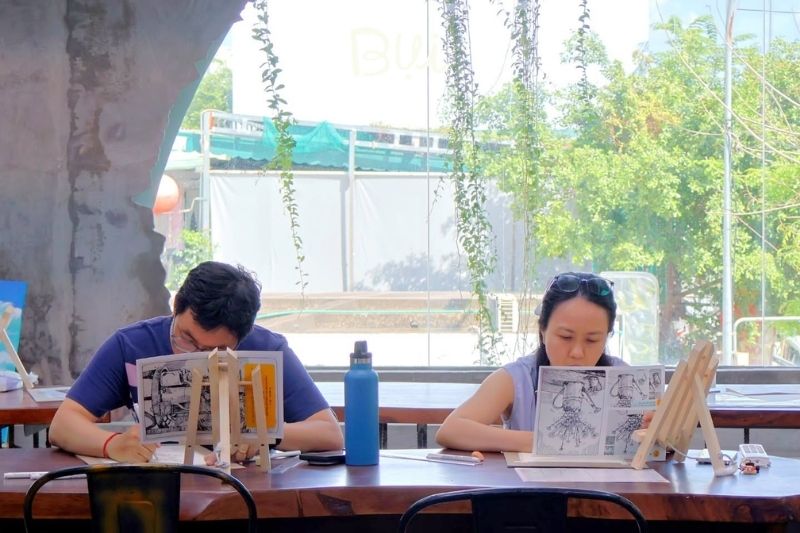 Lớp học vẽ chì từ cơ bản đến nâng cao tại Mỹ Thuật Bụi