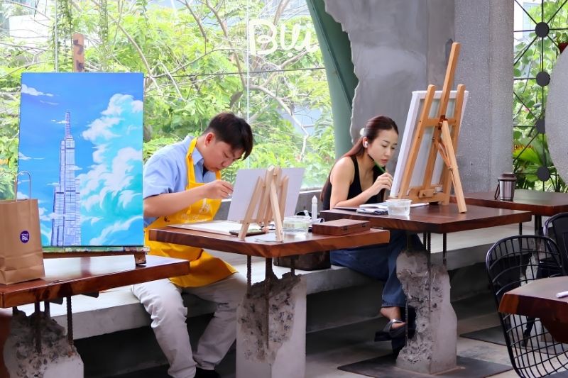 Ngôi nhà mỹ thuật dành cho cộng đồng yêu vẽ của Mỹ thuật Bụi 1 Ngôi nhà Mỹ thuật Bụi