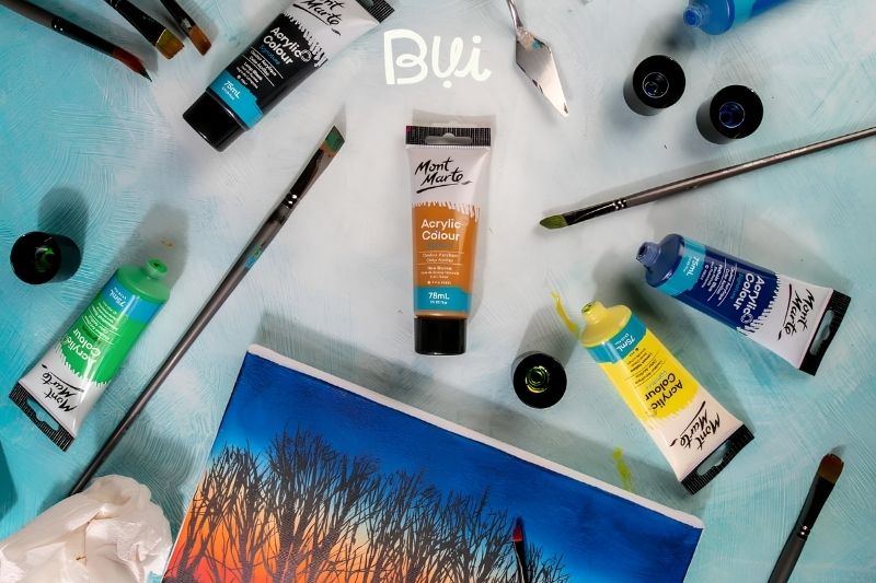 Nhược điểm của màu Acrylic