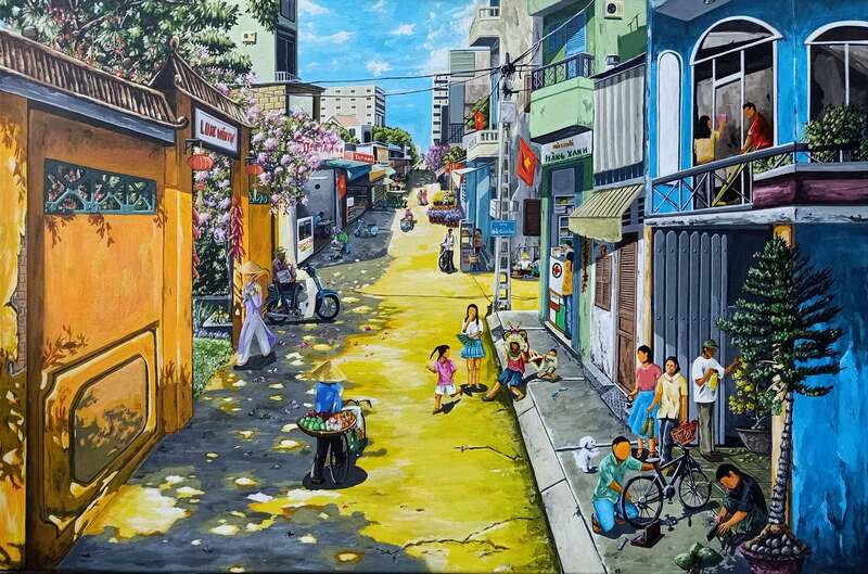 Tranh Acrylic