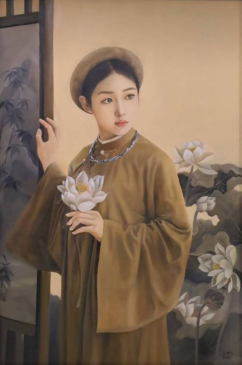 Tranh sơn dầu chân dung