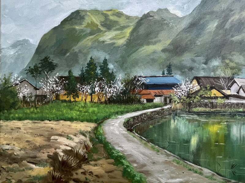 Tranh sơn dầu phong cảnh