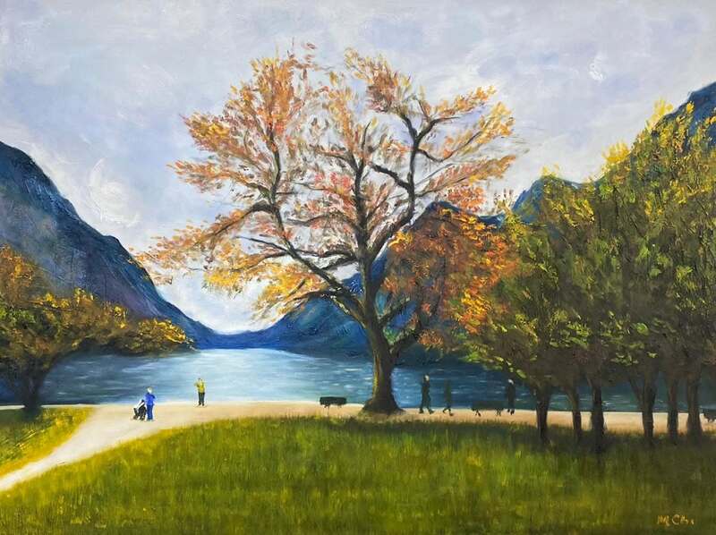 Tranh sơn dầu phong cảnh