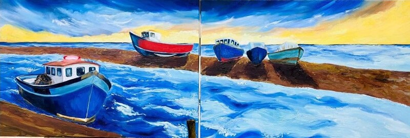 Tranh sơn dầu phong cảnh