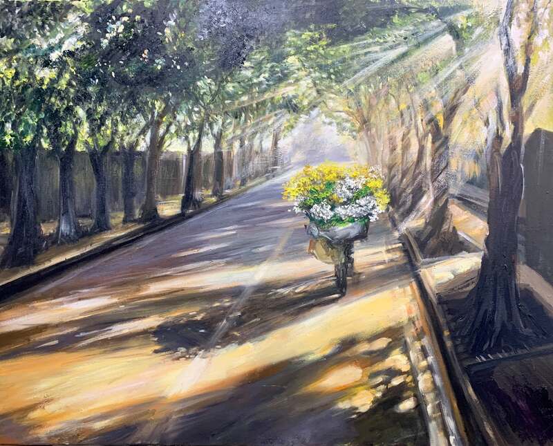 Tranh sơn dầu phong cảnh