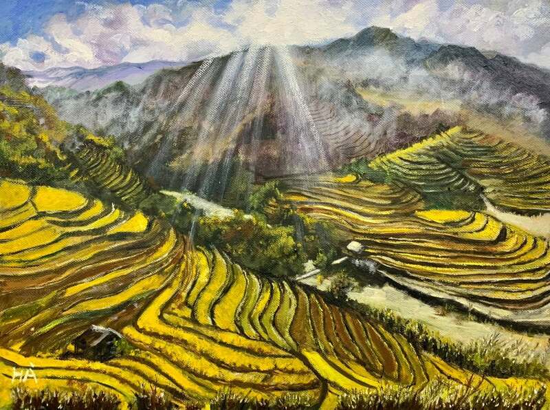Tranh sơn dầu phong cảnh