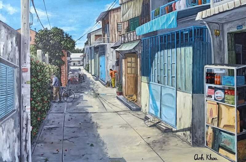 Tranh sơn dầu phong cảnh