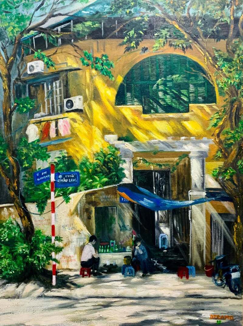 Tranh sơn dầu phong cảnh