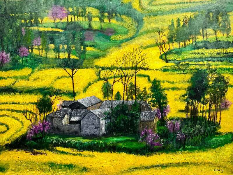 Tranh sơn dầu phong cảnh