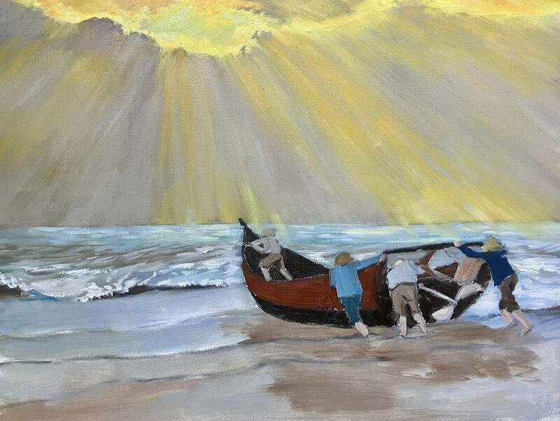 Tranh sơn dầu phong cảnh