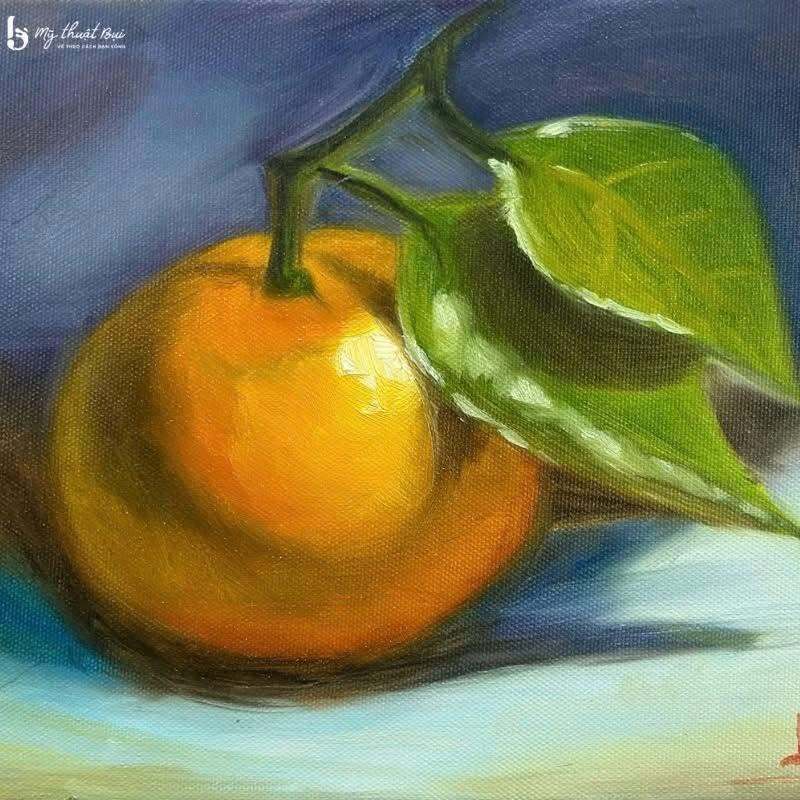 Tranh tĩnh vật màu Acrylic
