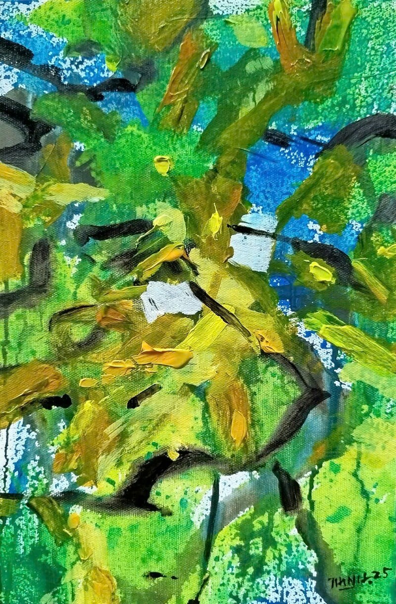 Tranh Acrylic trừu tượng (Abstract)