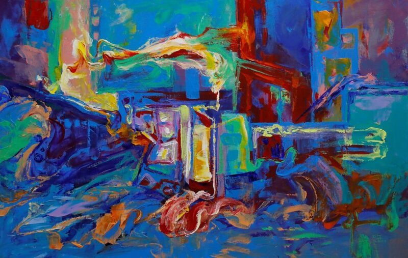 Tranh Acrylic trừu tượng (Abstract)