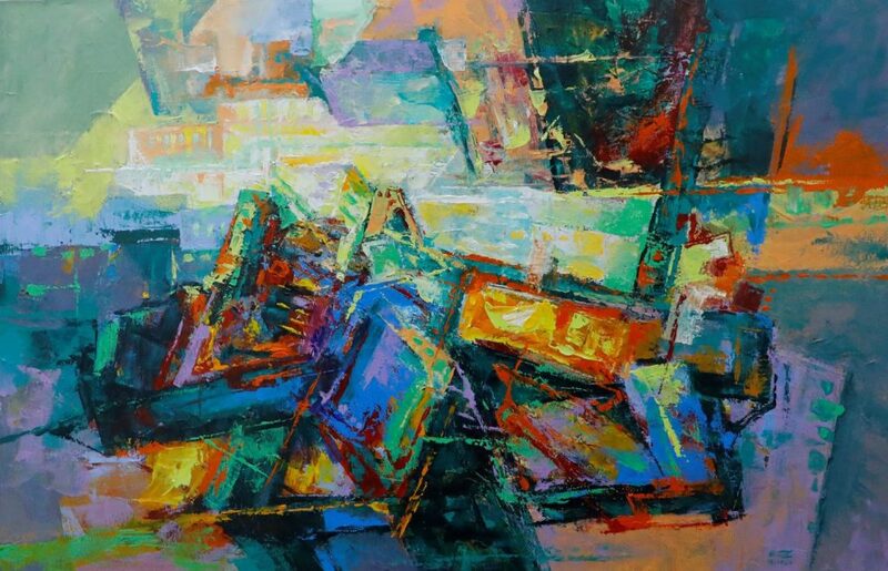 Tranh Acrylic trừu tượng (Abstract)