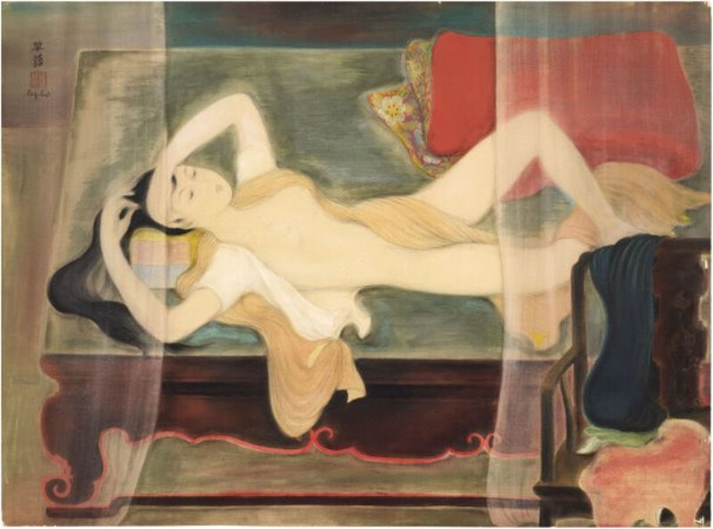 Bức tranh "Phụ nữ khỏa thân" (La femme nue)