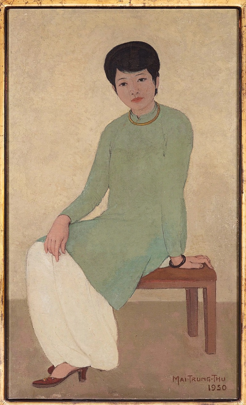 Tác phẩm "Chân dung cô Phương" (Portrait de Mademoiselle Phuong)