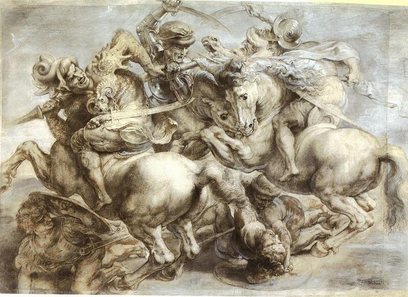 Bức bích họa Trận Anghiari (La Battaglia di Anghiari)
