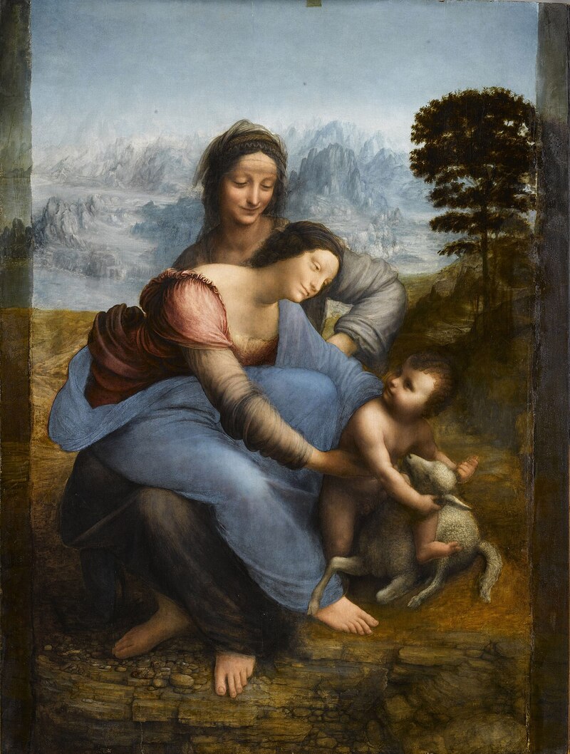 Đức Mẹ và Chúa Hài đồng cùng Thánh Anna (The Virgin and Child with St. Anne)