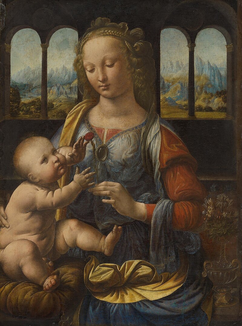 Tác phẩm Đức Mẹ hoa cẩm chướng (Madonna of the Carnation) 